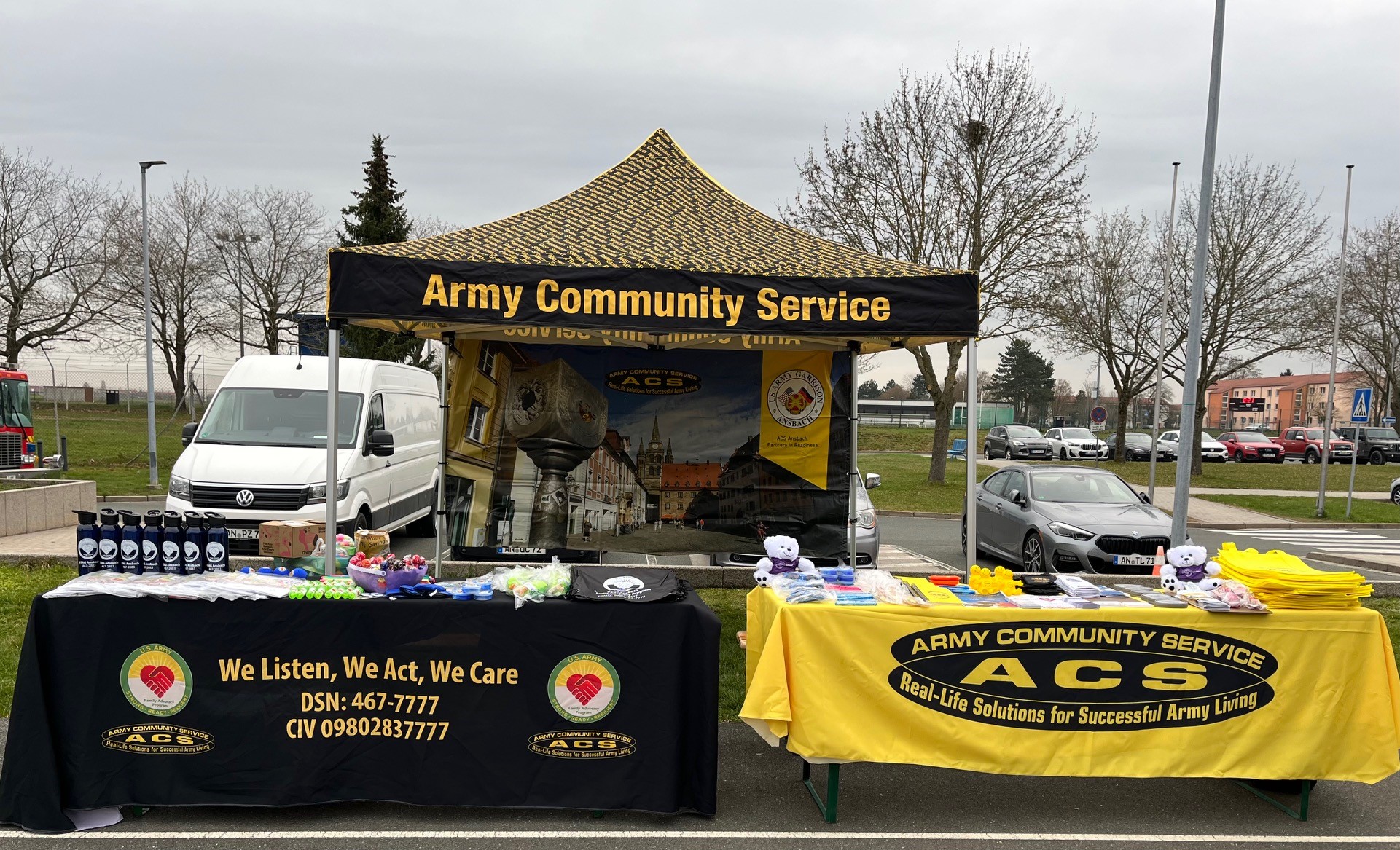 ACS at the Community Spring Fest.  