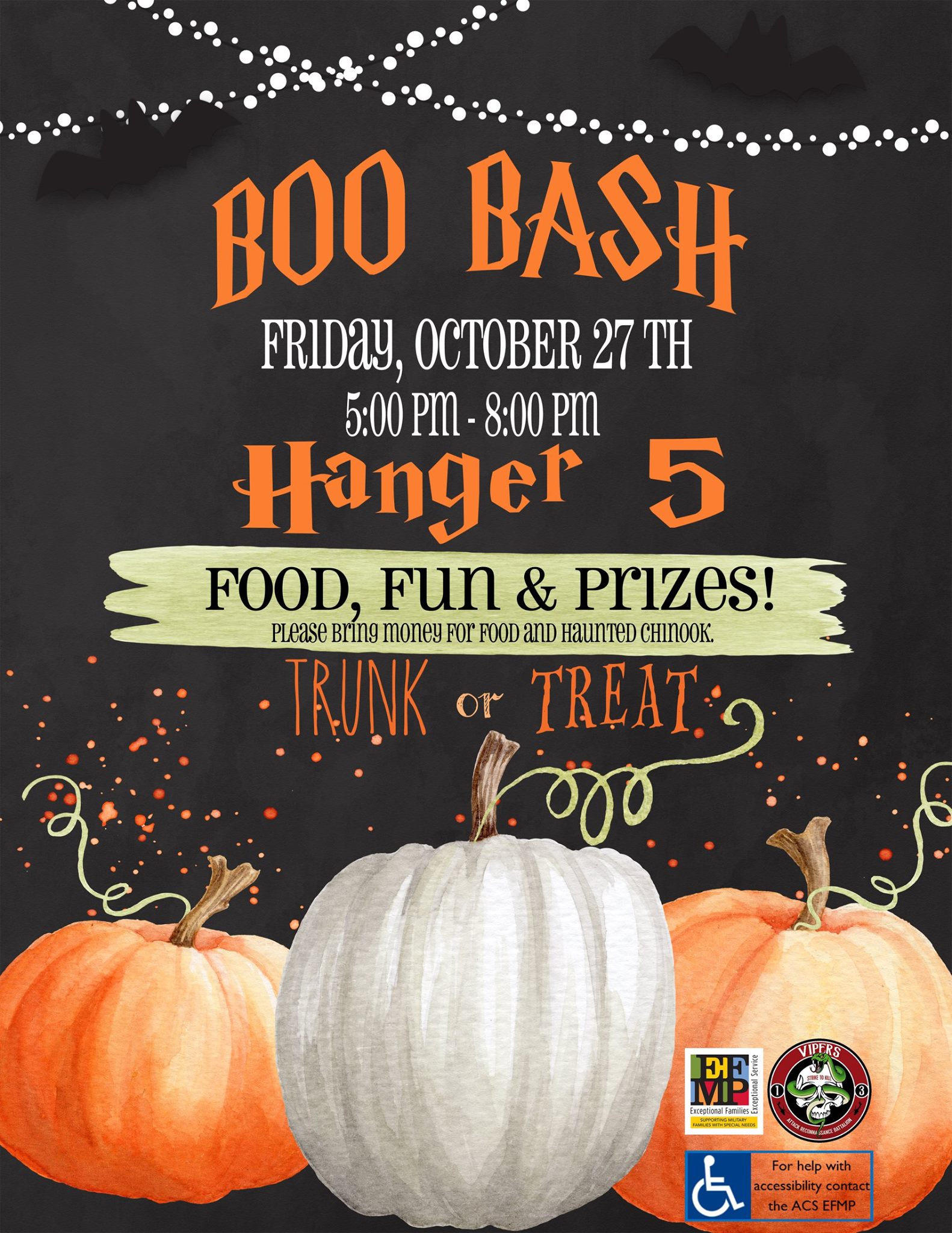 Boo Bash 2017 Flyer